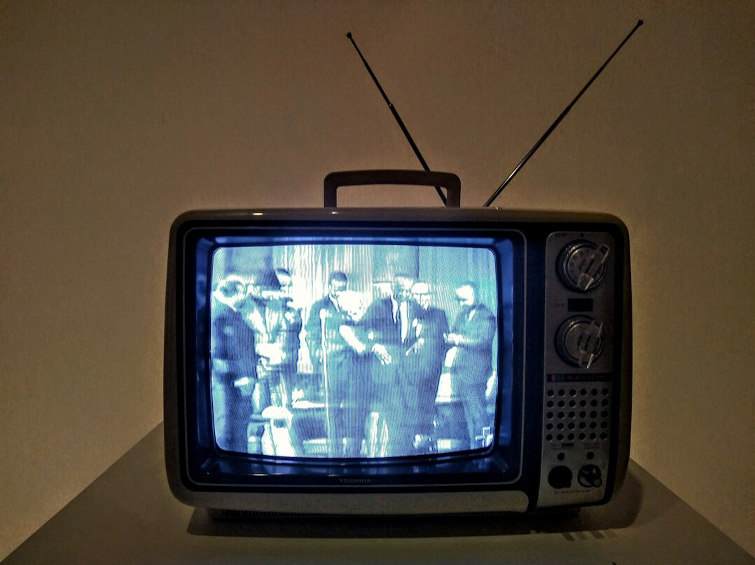 vintage television broadcast