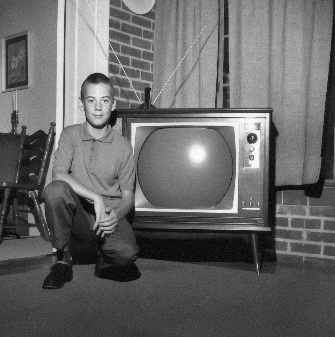 classic television stars posing